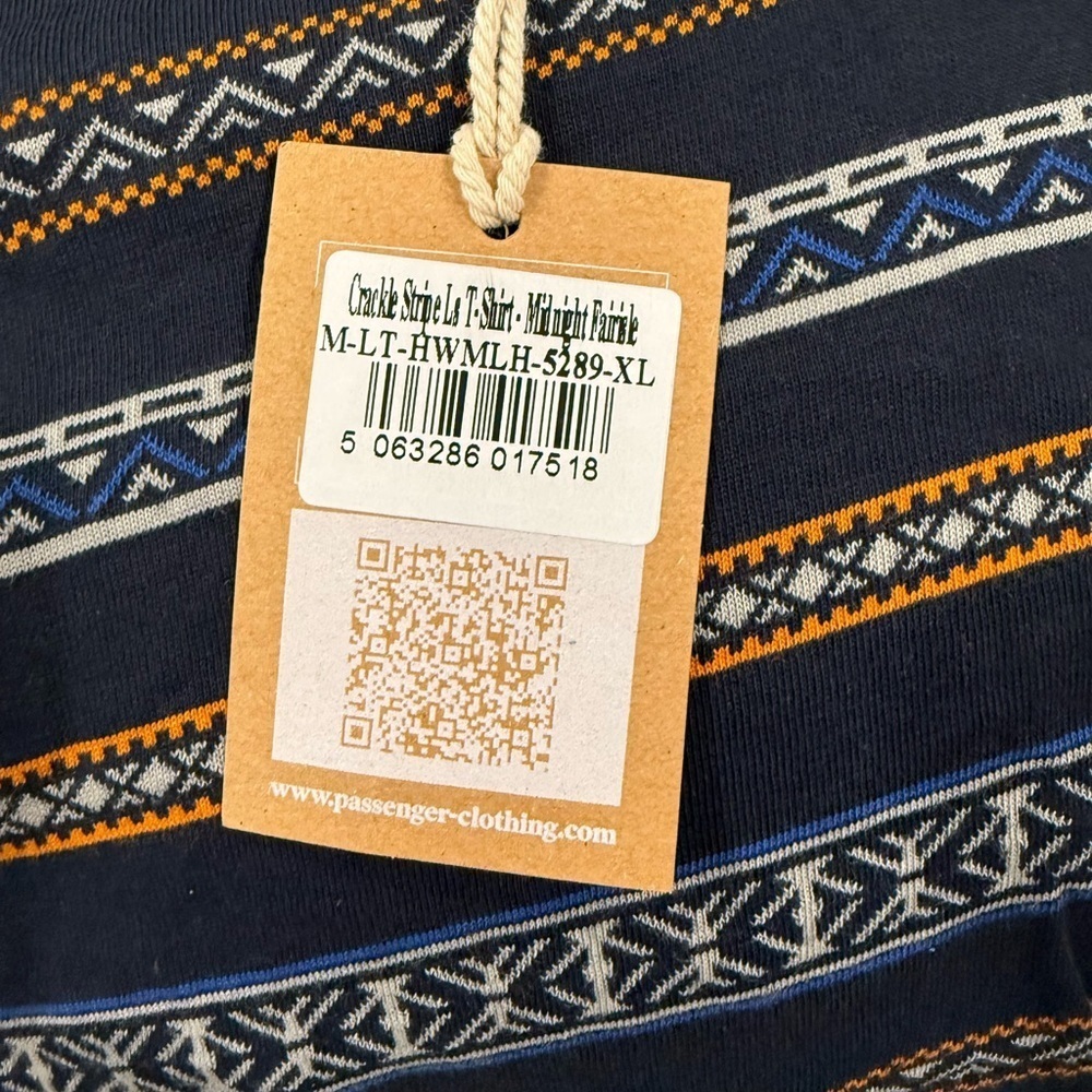 Passenger Crakle Stripe Long Sleeve Shirt — image 4 of 8